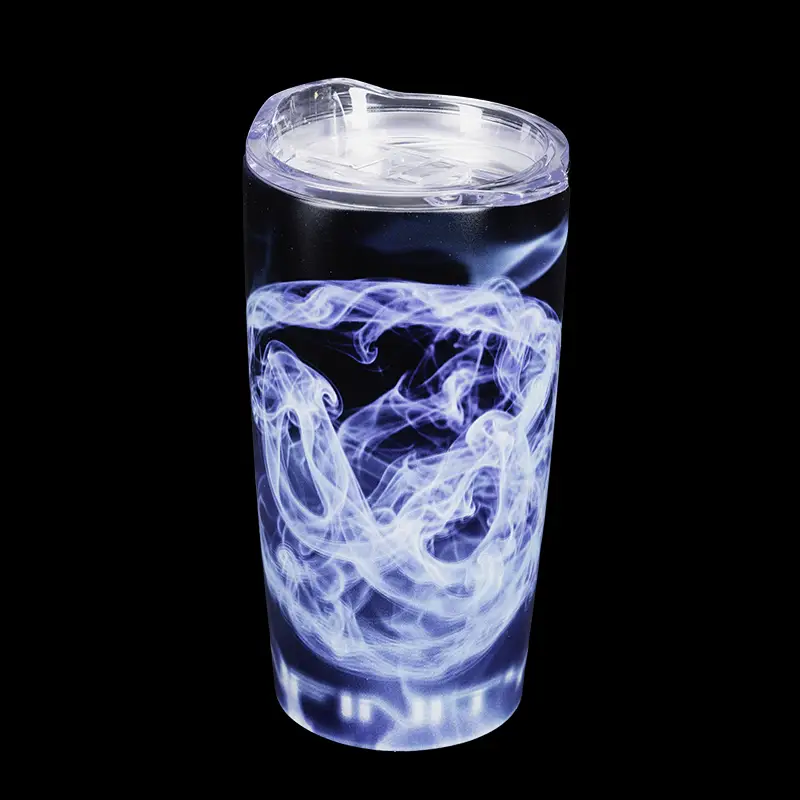 Burning Blue Tumbler 