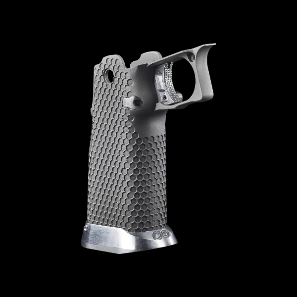 Infinity Billet Metal Grip - Machined Textured- Micro Pockets 