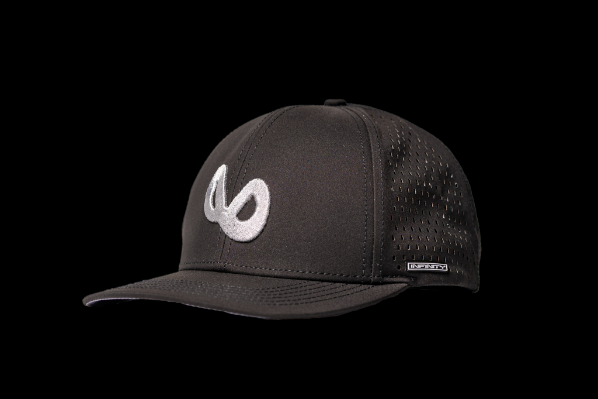 Infinity Black Puff Mobius Hat 