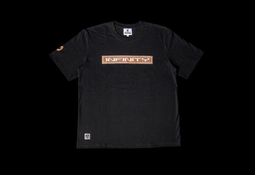 Infinity Camo T-Shirt - Brown w/ White 