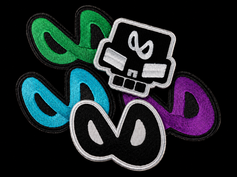 Infinity Embroidered Patch 