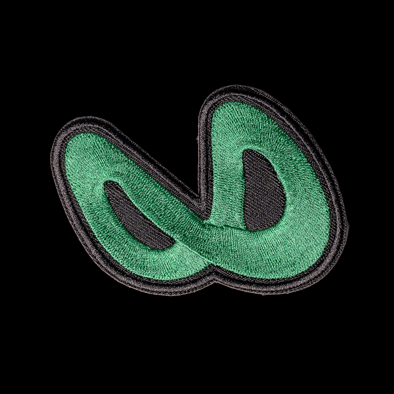 Embroidered Mobius - Green