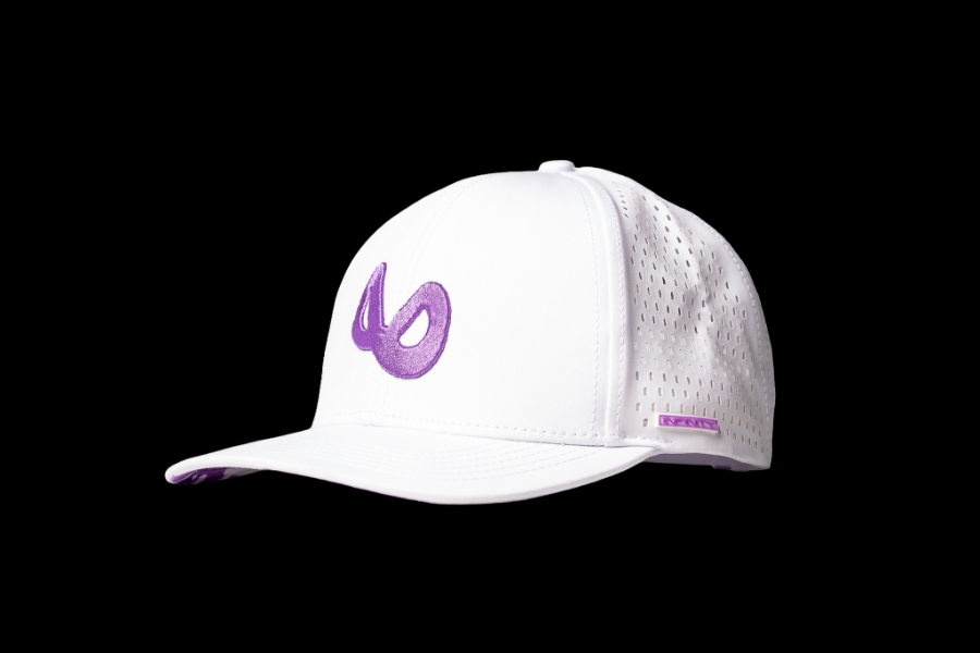 Infinity Mobius Hat - Purple Camo 