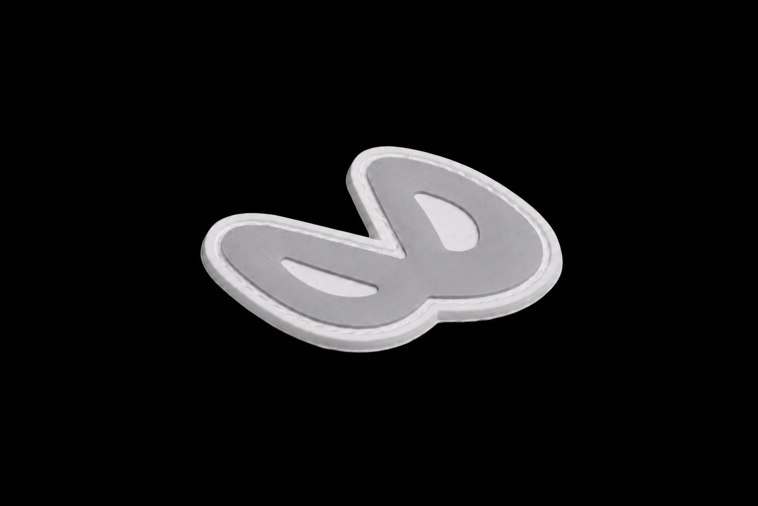 Medium Rubber Mobius - Gray