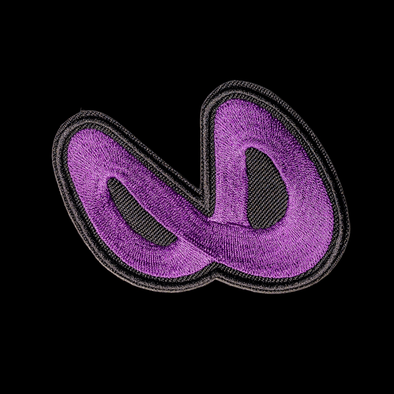 Embroidered Mobius - Purple